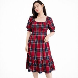Hill House Home The Nap Dress Plaid Midi S
